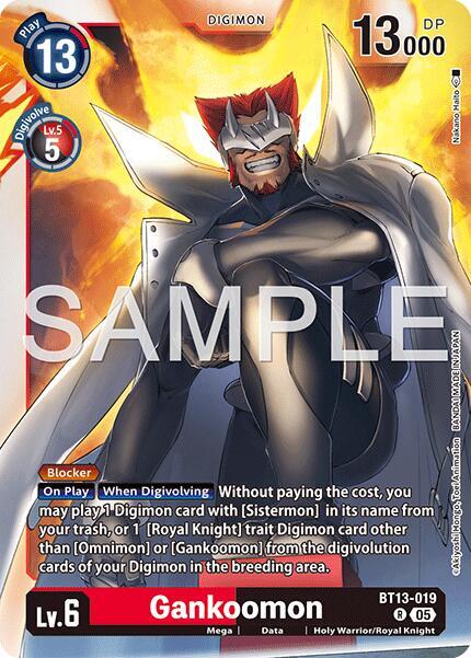 Gankoomon (Reprint) (BT13-019 R) (AD-01)
