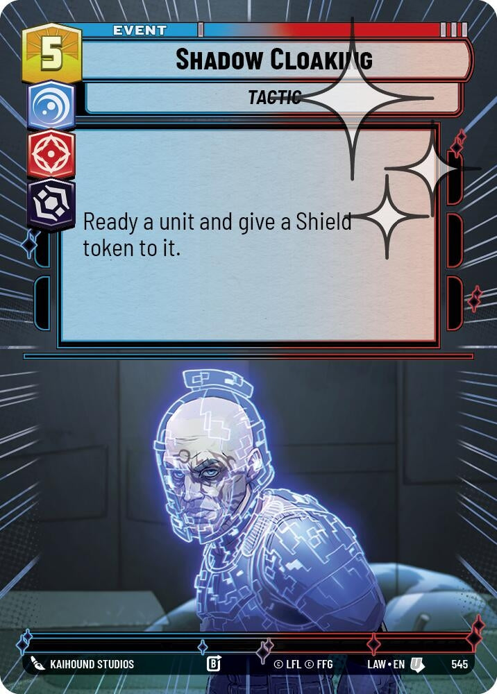 Shadow Cloaking (Hyperspace Foil) (545) (LAW)