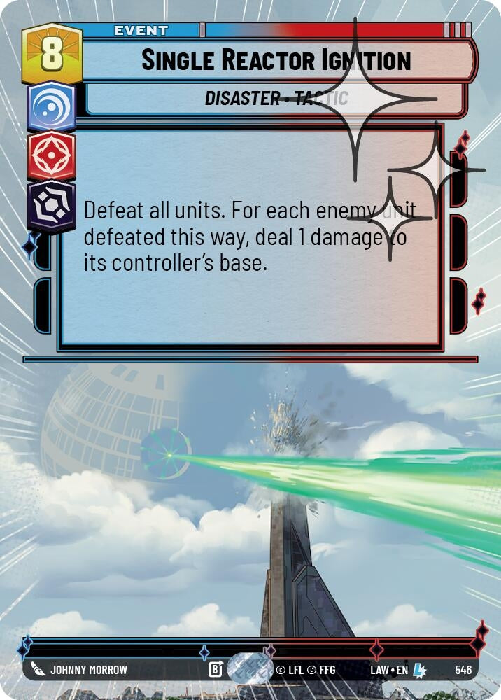 Single Reactor Ignition (Hyperspace Foil) (546) (LAW)