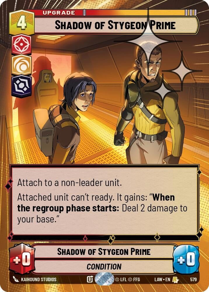 Shadow of Stygeon Prime (Hyperspace Foil) (579) (LAW)
