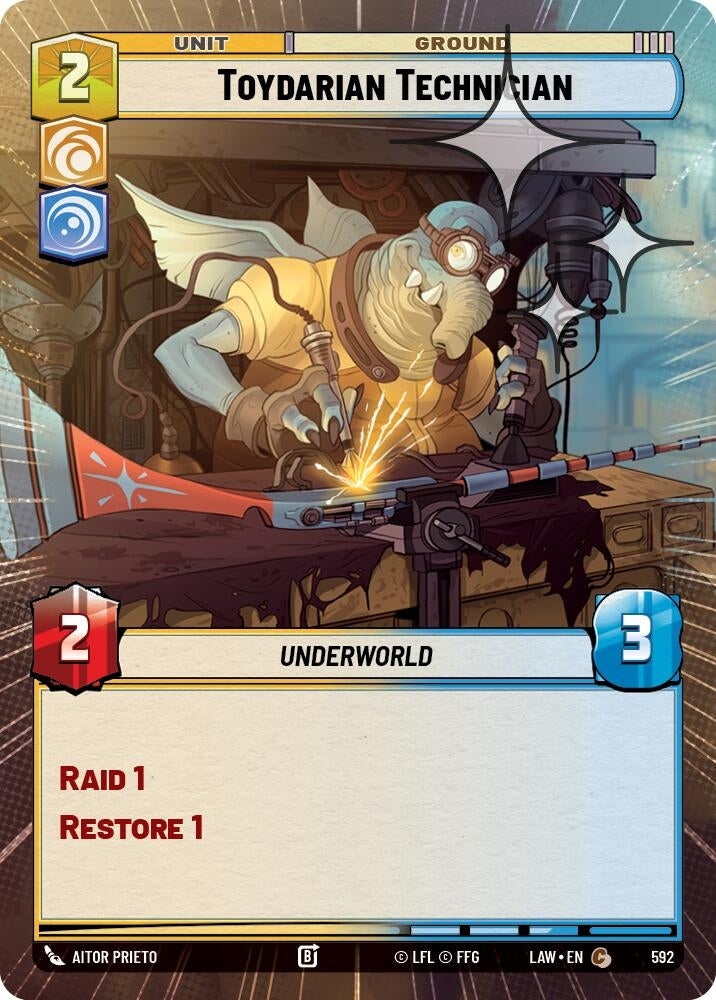 Toydarian Technician (Hyperspace Foil) (592) (LAW)