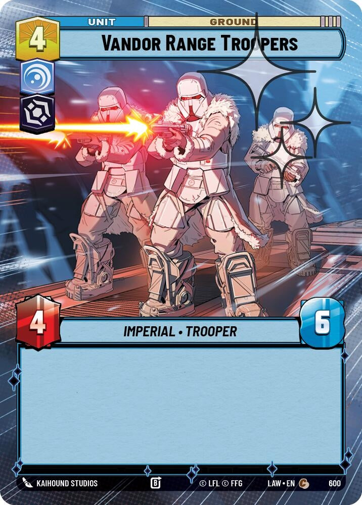 Vandor Range Troopers (Hyperspace Foil) (600) (LAW)