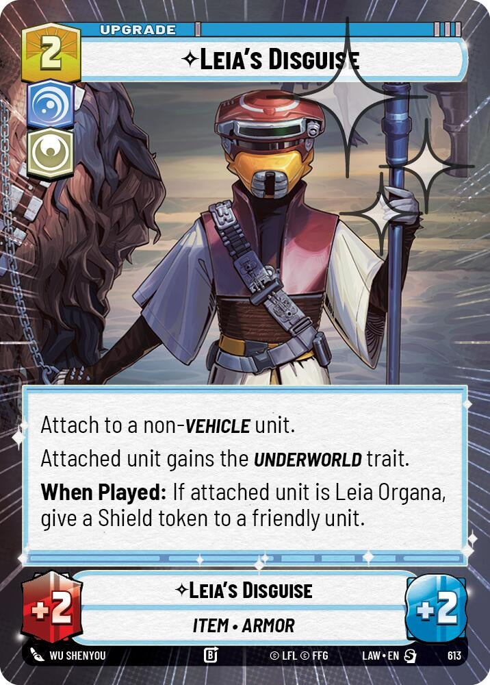 Leia's Disguise (Hyperspace Foil) (613) (LAW)