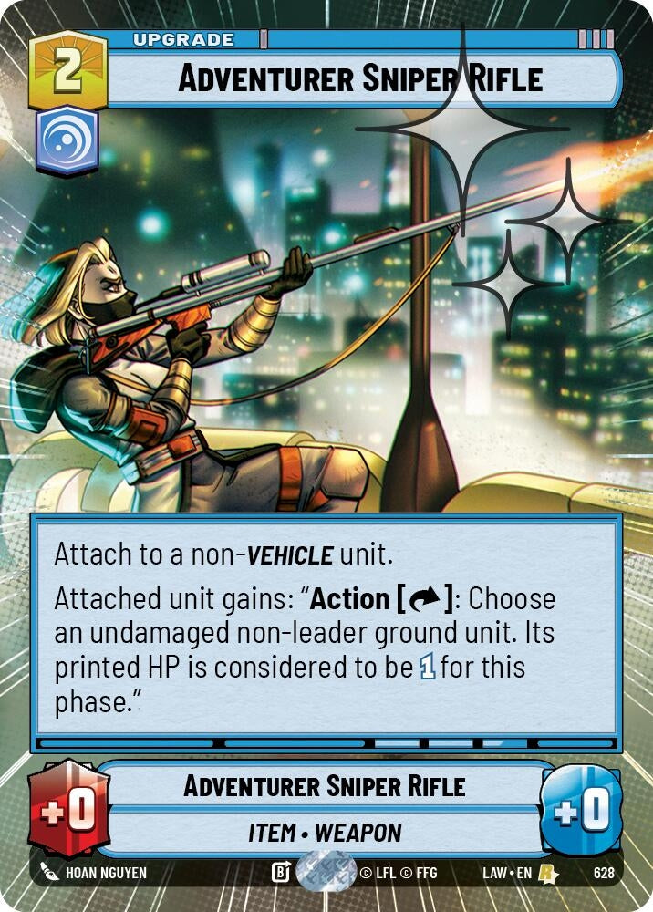 Adventurer's Sniper Rifle (Hyperspace Foil) (628) (LAW)