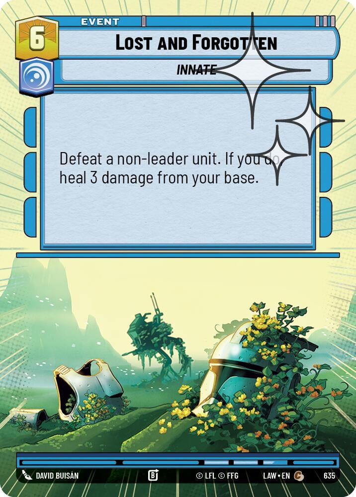 Lost and Forgotten (Hyperspace Foil) (635) (LAW)