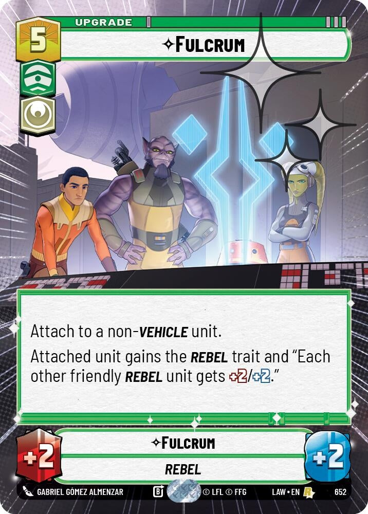 Fulcrum (Hyperspace Foil) (652) (LAW)