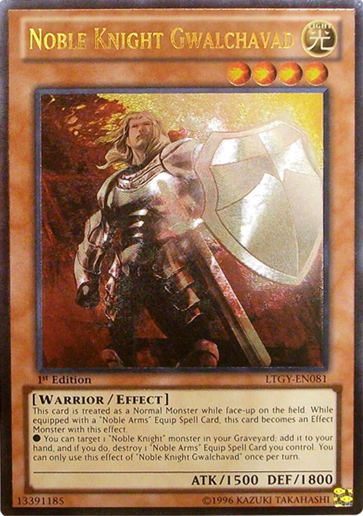 Noble Knight Gwalchavad (UTR) (LTGY-EN081) (LTGY)