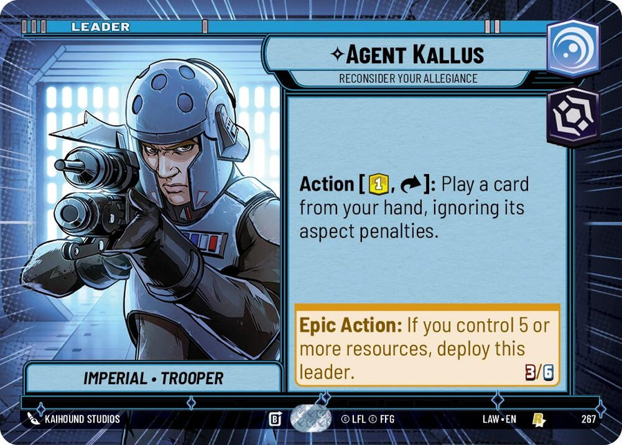 Agent Kallus - Reconsider Your Allegiance (Hyperspace) (267) (LAW)