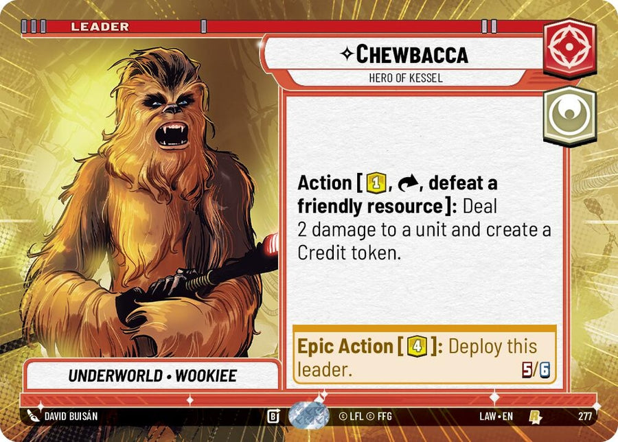 Chewbacca - Hero of Kessel (Hyperspace) (277) (LAW)