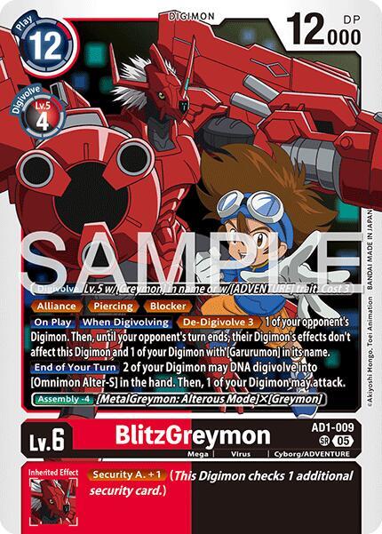 BlitzGreymon (AD1-009 SR) (AD-01)