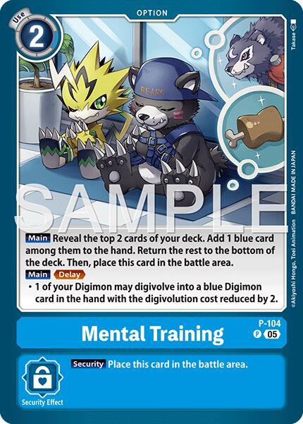 Mental Training (Reprint) (P-104 P) (AD-01)