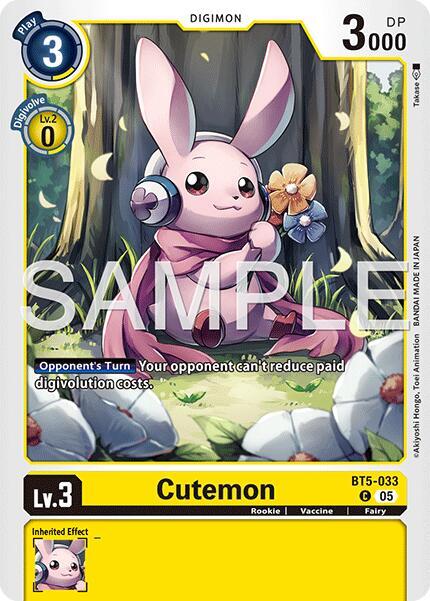 Cutemon (Reprint) (BT5-033 C) (AD-01)
