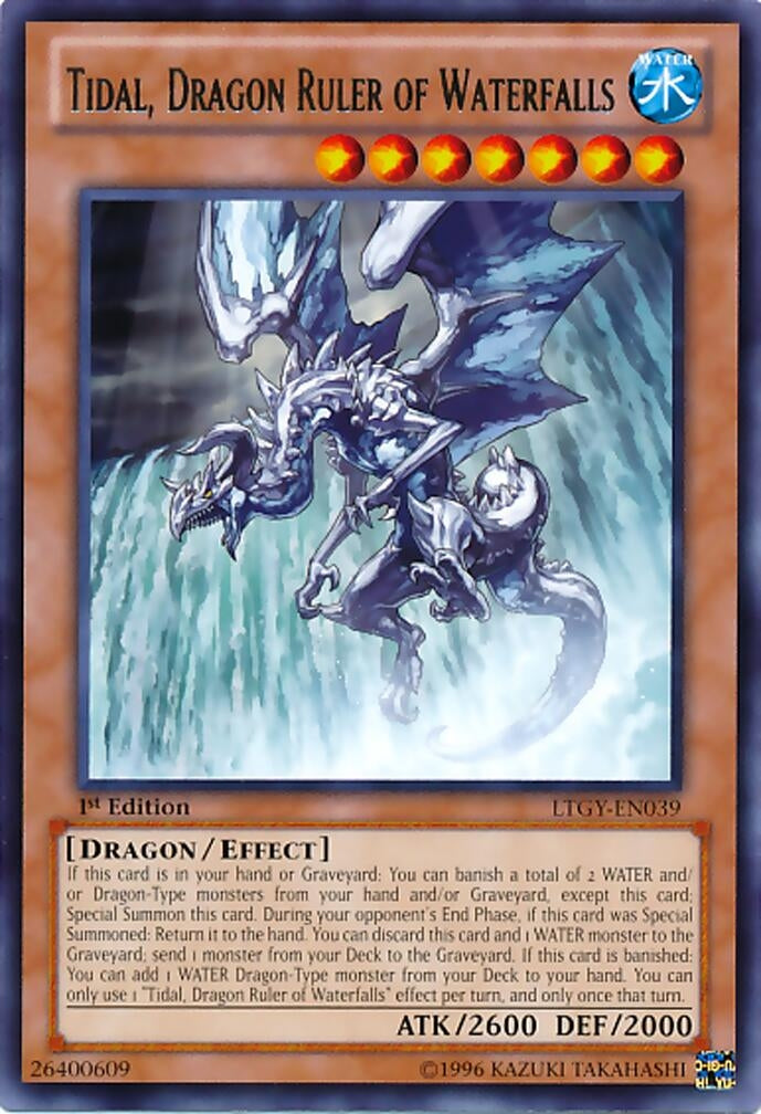 Tidal, Dragon Ruler of Waterfalls (LTGY-EN039) (LTGY)
