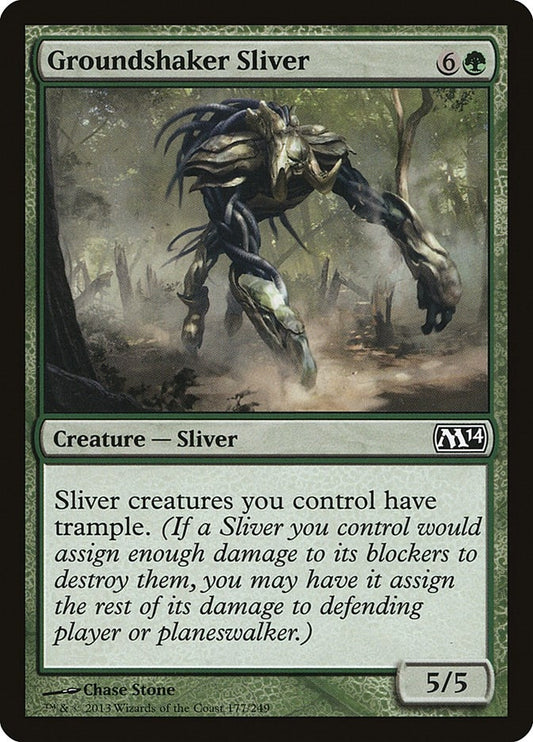 Image for Groundshaker Sliver (177) (M14) - Magic: The Gathering