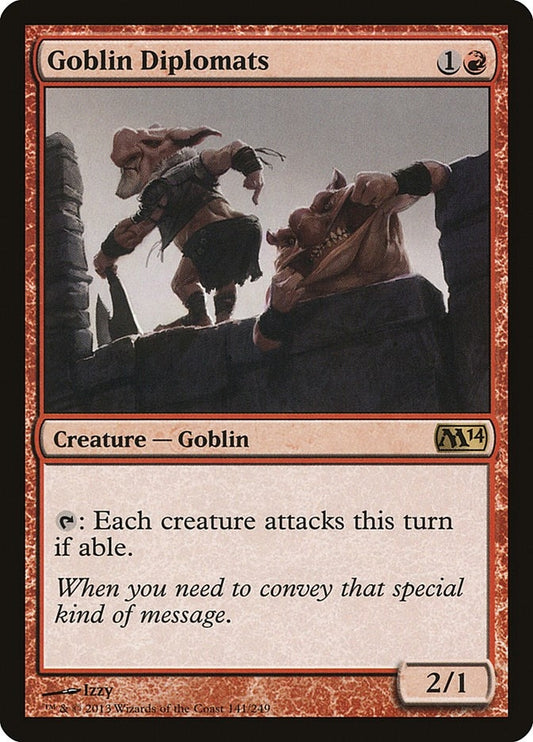 Image for Goblin Diplomats (141) (M14) - Magic: The Gathering