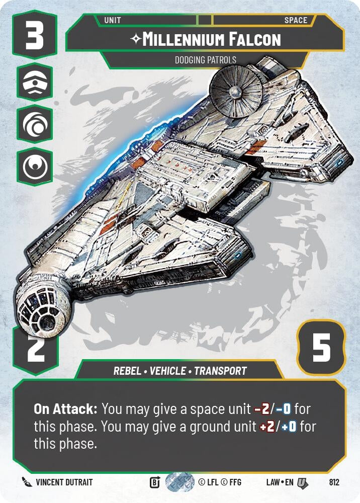 Millennium Falcon - Dodging Patrols (Prestige) (812) (LAW)