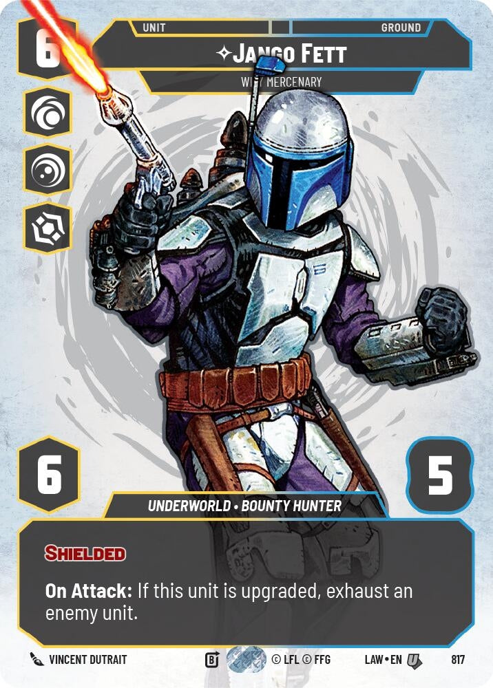 Jango Fett - Wily Mercenary (Prestige) (817) (LAW)