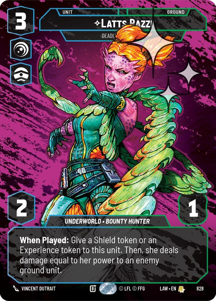Latts Razzi - Deadly Whipmaster (Prestige Foil) (828) (LAW)
