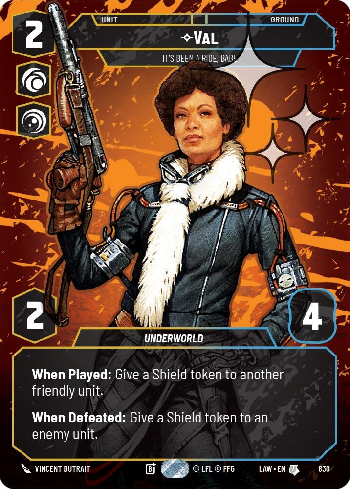 Val - It's Been a Ride, Babe (Prestige Foil) (830) (LAW)