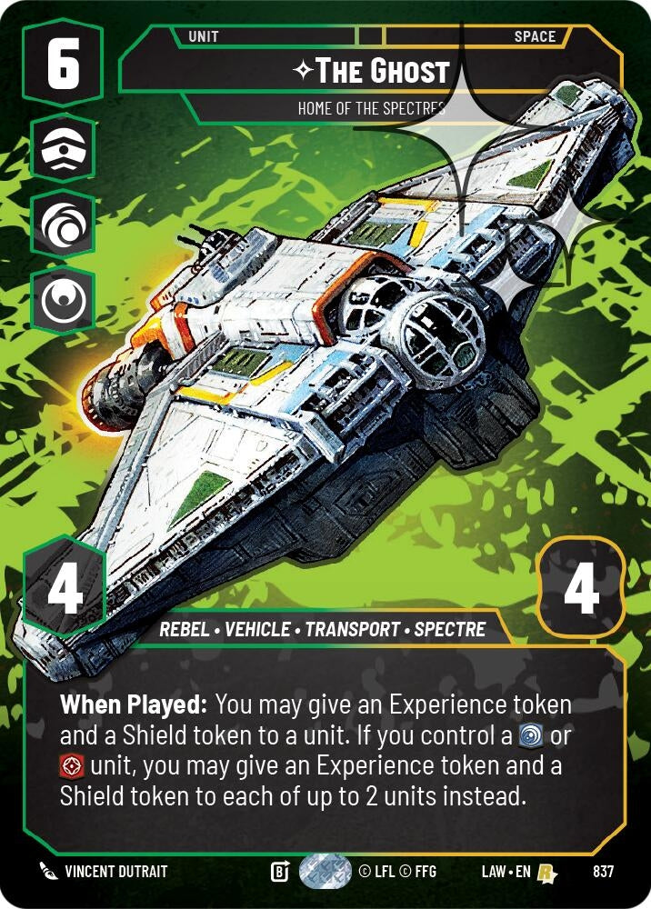 The Ghost - Home of the Spectres (Prestige Foil) (837) (LAW)