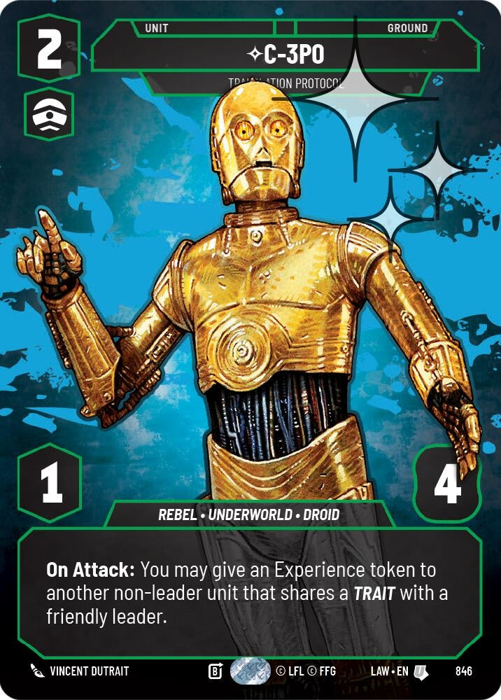 C-3PO - Translation Protocol (Prestige Foil) (846) (LAW)