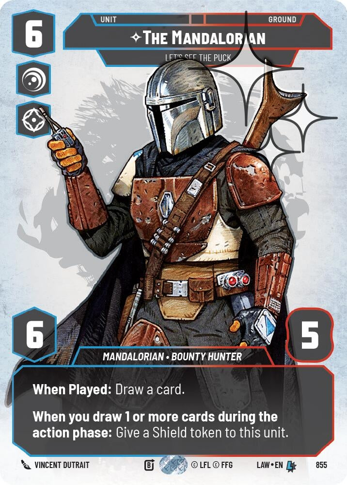 The Mandalorian - Let's See The Puck (Prestige Foil) (855) (LAW)