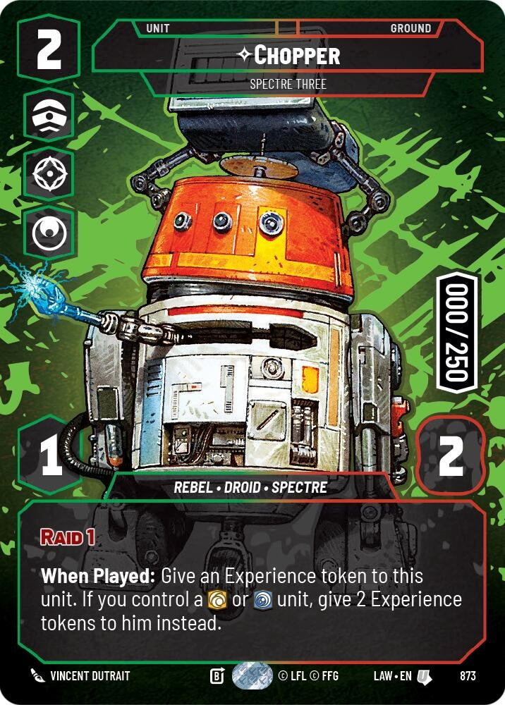 Chopper - Spectre Three (Serialized) (873) (LAW)