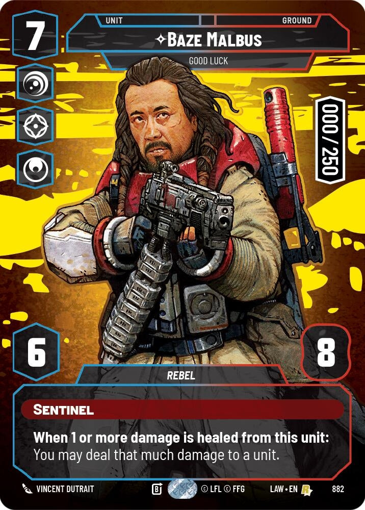 Baze Malbus - Good Luck (Serialized) (882) (LAW)