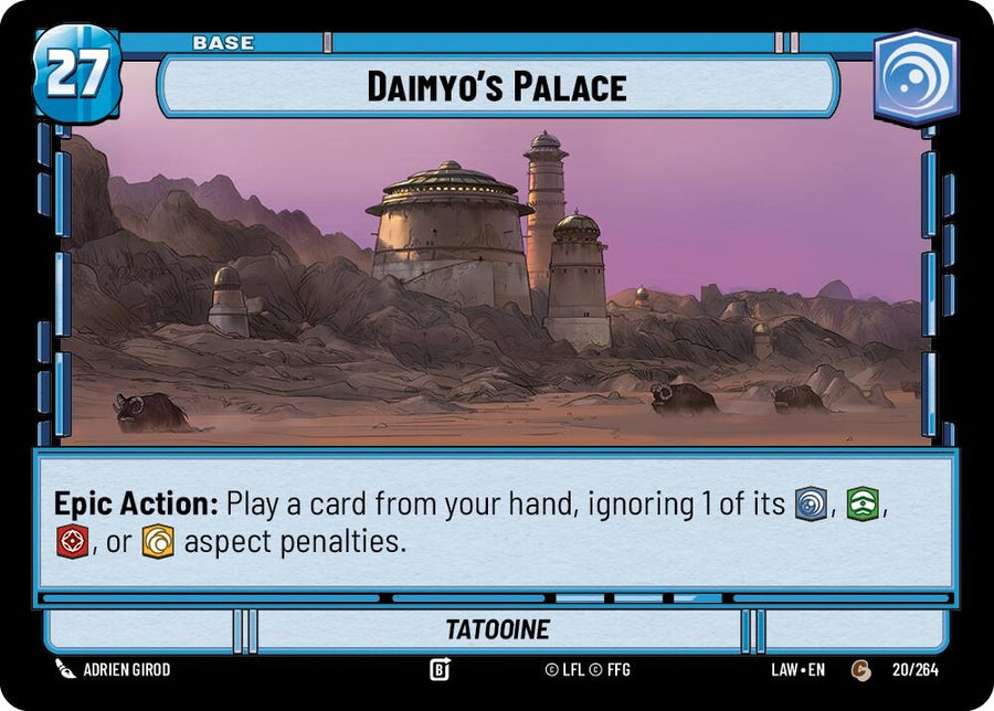 Daimyo's Palace // Shield (20 // T03) (LAW)