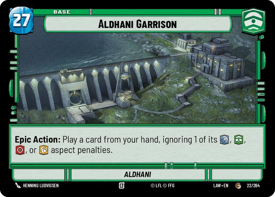 Aldhani Garrison // Shield (22 // T03) (LAW)