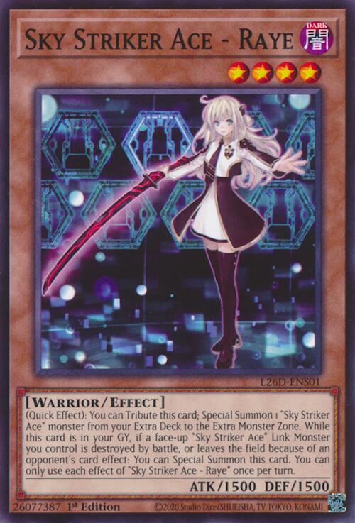 Sky Striker Ace - Raye (L26D-ENS01) (L26D)