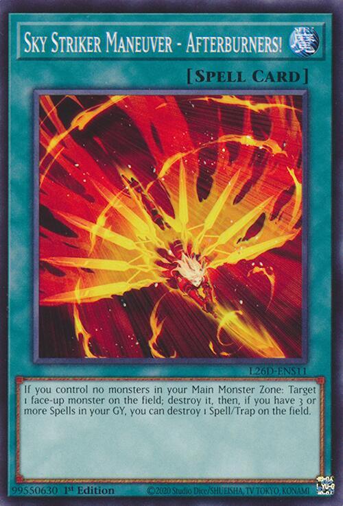 Sky Striker Maneuver - Afterburners! (L26D-ENS11) (L26D)
