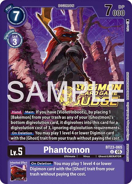 Phantomon (Judge Pack 9) (BT23-065 U) (BT-23)