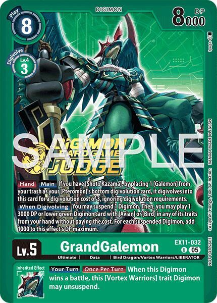 GrandGalemon (Judge Pack 9) (EX11-032 U) (EX-11)