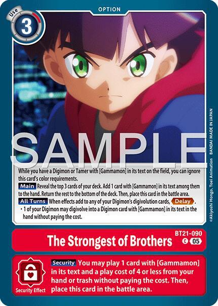 The Strongest of Brothers (Reprint) (BT21-090 C) (AD-01)
