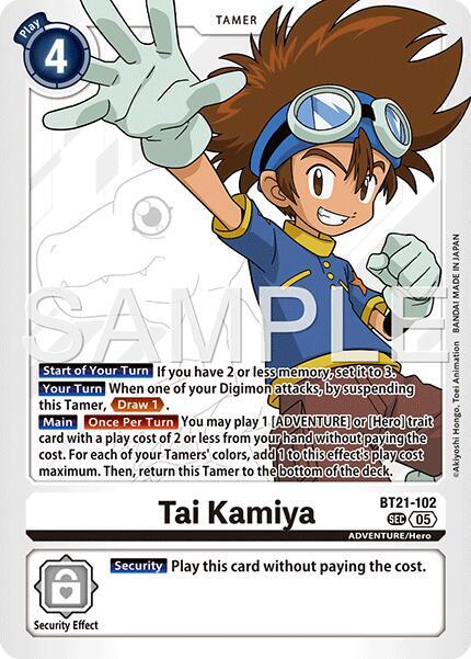 Tai Kamiya - BT21-102 (Reprint) (BT21-102 SEC) (AD-01)
