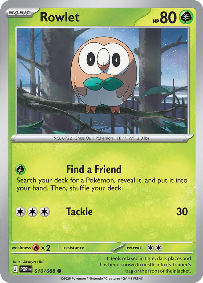 Rowlet - 010/088 (010/088) (POR)