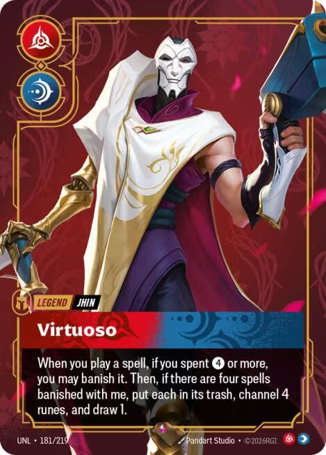 Jhin, Virtuoso (181/219) (UNL)