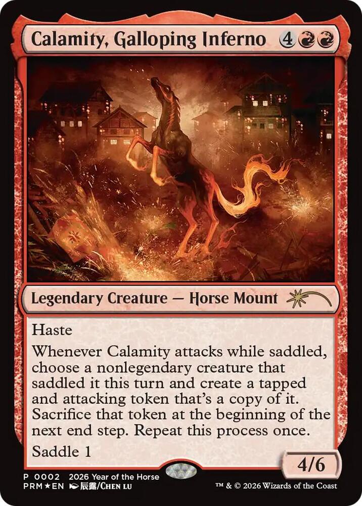 Calamity, Galloping Inferno (Year of the Horse 2026) (2) (SSP)