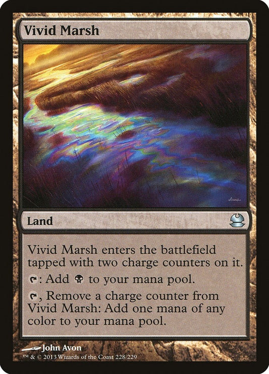 Image for Vivid Marsh (228) (MMA) - Magic: The Gathering