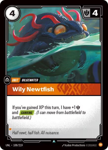 Wily Newtfish (108/219) (UNL)