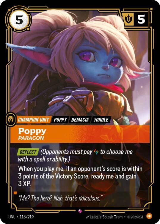 Poppy, Paragon (116/219) (UNL)