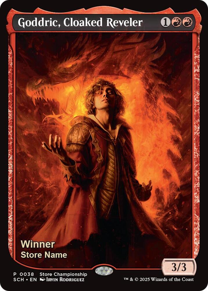 Goddric, Cloaked Reveler (Winner) (38) (GAME)