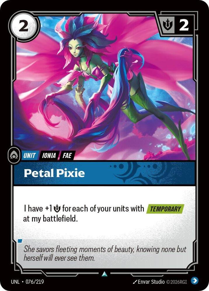 Petal Pixie (076/219) (UNL)