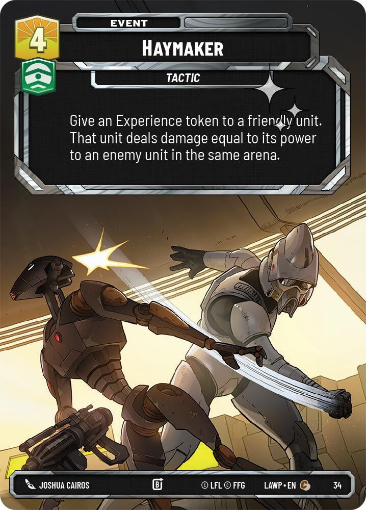 Haymaker (Foil) (34) (LAW-WPP)