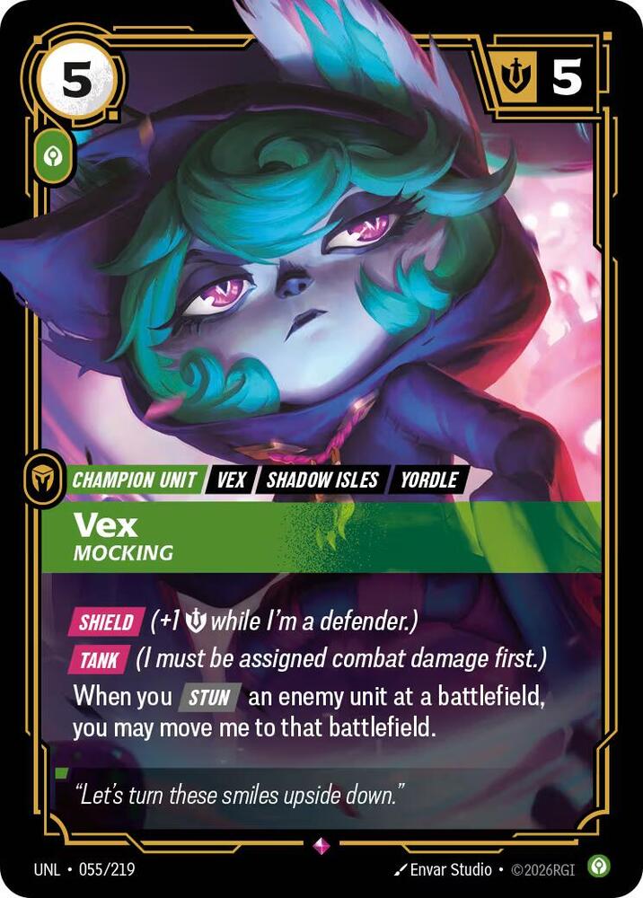 Vex, Mocking (055/219) (UNL)