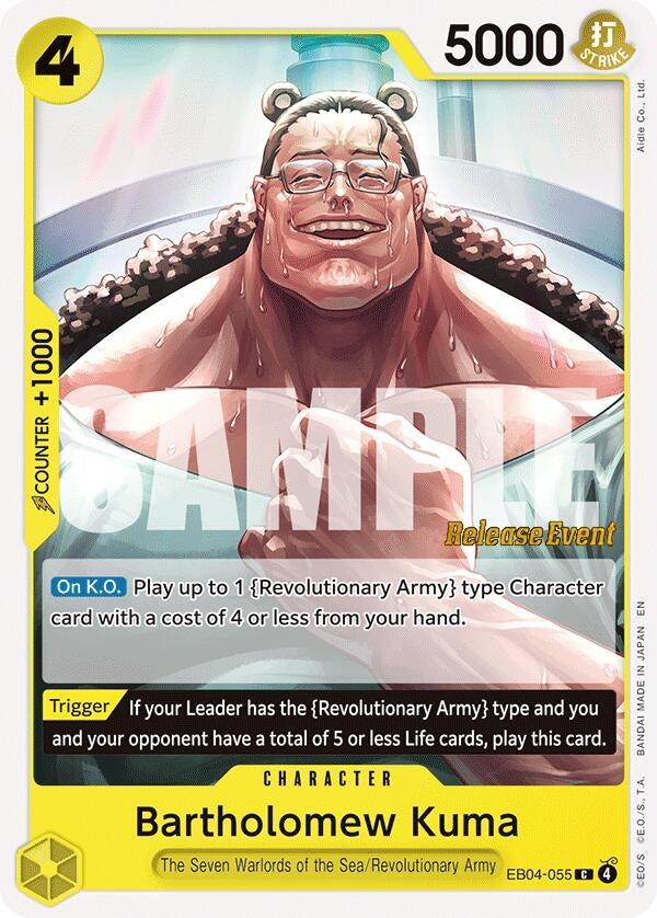 Bartholomew Kuma (EB04-055) (EB04-055) (OP15 RE)