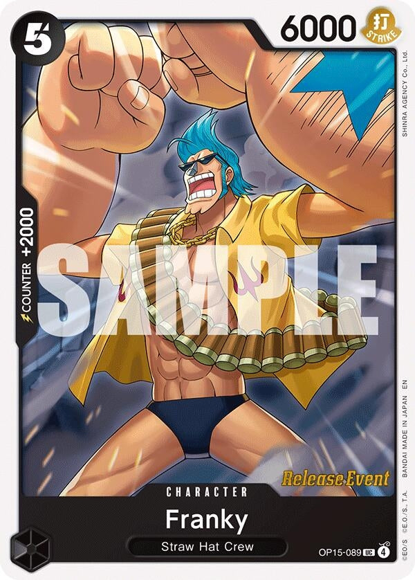 Franky (OP15-089) (OP15 RE)