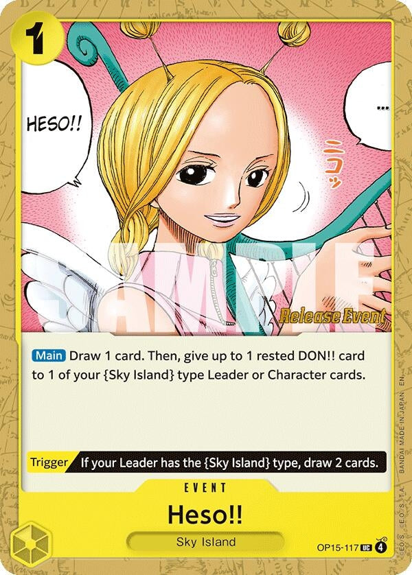 Heso!! (OP15-117) (OP15 RE)