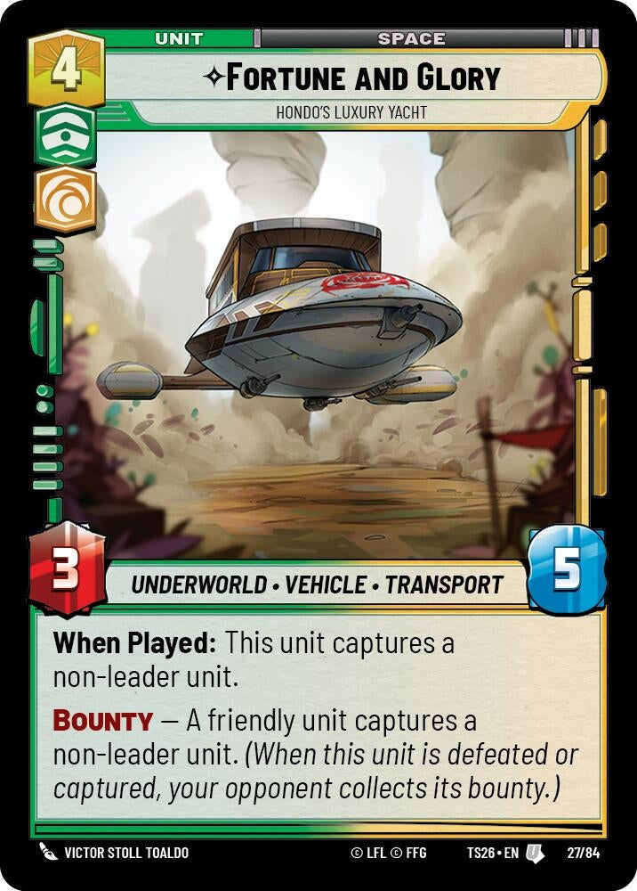 Fortune and Gory - Hondo's Luxury Yacht (27/84) (TS26)